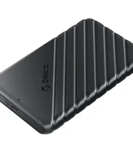 Orico външна кутия за диск Storage - Case - 2.5 inch TYPE C Black - 25PW1-C3-BK-EP