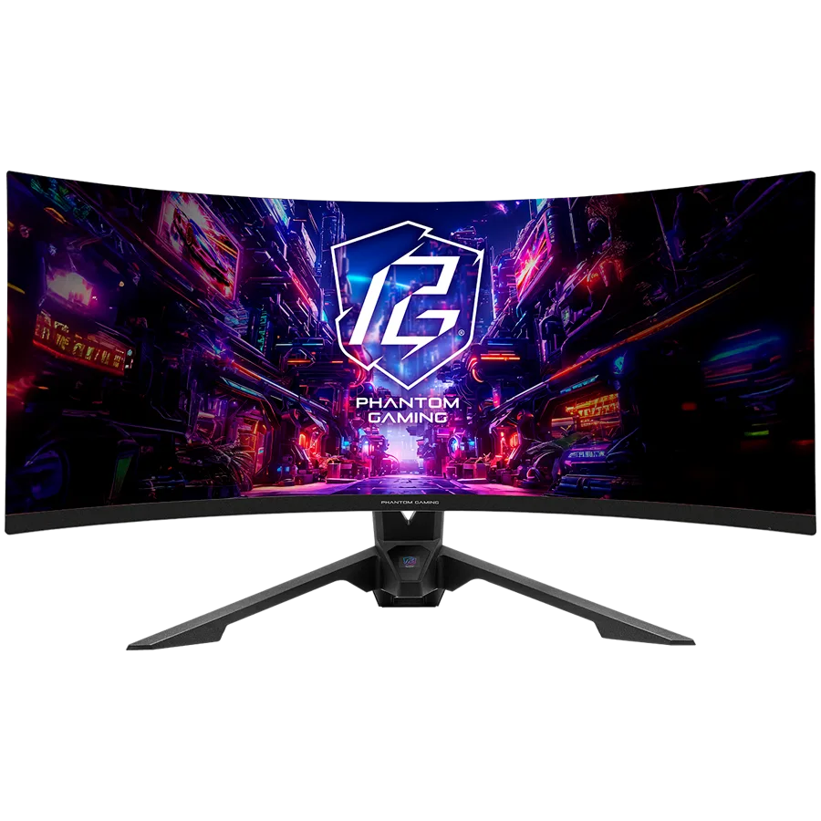 Монитор Asrock Curved Gaming Monitor 34" WQHD(3440x1440) 1500R VA 180 Hz 123% sRGB 3000:1 550 cd/m² 178º/178º 1ms (MPRT)