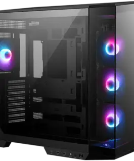 Кутия за компютър MSI MAG PANO 100R PZ Mid-Tower ATX/M-ATX/ITX 2x USB 3.2 1x USB Type-C 20Gbps 1x Audio/Mic LED Button 3