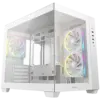 Кутия за компютър DeepCool CG330-3F WH Mid Tower Mini-ITX/Micro-ATX(Rear Connector) 1xUSB3.0 2xUSB2.0 1xAudio 3x120mm Pr
