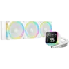 Охладител за процесор Охладител DeepCool LQ360 ULTRA ARGB WH 360mm CPU Liquid Cooler 3x120mm FL12 ARGB Fans LED Screen A