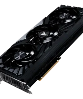 Alternative view of Видео карта Gainward GeForce RTX 5080 Phoenix GS 16GB GDDR7, 256 bit, 1x HDMI 21b, 3x DP 21b, 3 Fan, 1x 16pin pwr connector, 850W, 331.9 x 133.1 x 60 mm, NE75080S19T2-GB2031X