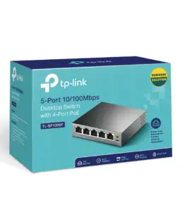 5-портов 10/100Mbps комутатор TP-Link TL-SF1005P с 4-PoE+