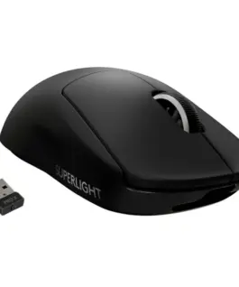 ГЕЙМЪРСКА МИШКА LOGITECH PRO X SUPERLIGHT – Wireless / Безжична – Black – PN