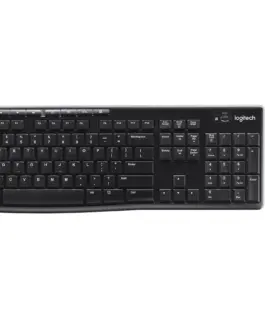 КОМПЛЕКТ МИШКА + КЛАВИАТУРА LOGITECH MK270 US - Wireless - БЕЗ БДС КИРИЛИЗАЦИЯ (WITHOUT BDS CYRILLIC) - Black - PN