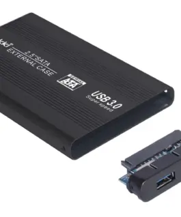 Makki Външна кутия за харддиск External Case 2.5″ SATA USB3.0 Aluminium