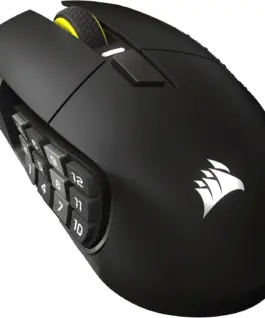 Геймърскa оптична мишка CORSAIR SCIMITAR ELITE WIRELESS SE 33000 DPI