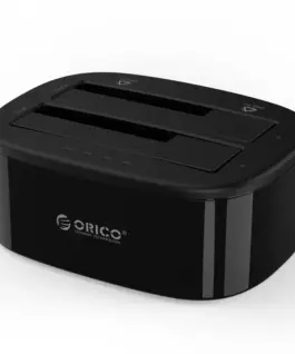 Orico докинг станция Storage - HDD/SSD Dock - 2 BAY Clone 2.5/3.5 USB3.0 - 6228US3-C