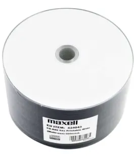 CD-R80 MAXELL 25 pk PRINTABLE 52 speed cake box