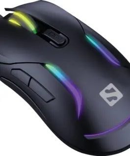 Alternative view of ГЕЙМЪРСКА МИШКА SANDBERG LightFlow 6D - Black - PN 640-27