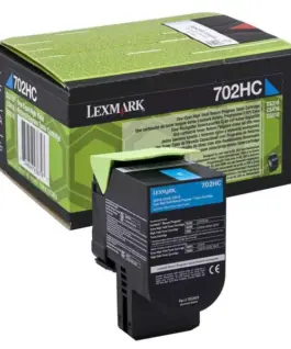 КАСЕТА ЗА LEXMARK CS310/CS410/CS510 - Cyan - HIGH CAPACITY - Return program cartridge - PN 70C2HC0 -