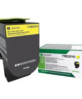 КАСЕТА ЗА LEXMARK CX317/CX417/CX517/CS317/CS417/CS517 Series - Yellow - Return program cartridge - PN