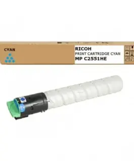 TОНЕР КАСЕТА ЗА RICOH MP C2050/C2051/C2550/C2551 - MP C2551HE - Cyan - PN 841505 /