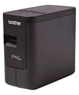 Alternative view of ПРОФЕСИОНАЛЕН ЕТИКЕТЕН ПРИНТЕР BROTHER P-Touch - PTP750W (PT-P750W) - PN PTP750WYJ1 (PT-P750WYJ1)