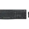 КОМПЛЕКТ МИШКА + КЛАВИАТУРА LOGITECH MK295 US - Wireless - БЕЗ БДС КИРИЛИЗАЦИЯ (WITHOUT BDS CYRILLIC) - Black - PN