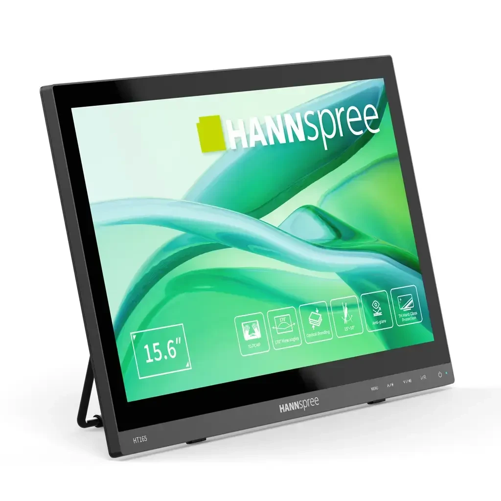 Портативен тъч Монитор Hanspree HT165HPB - 15.6" IPS FHD(1920x1080), HDMI, VGA - Image 4
