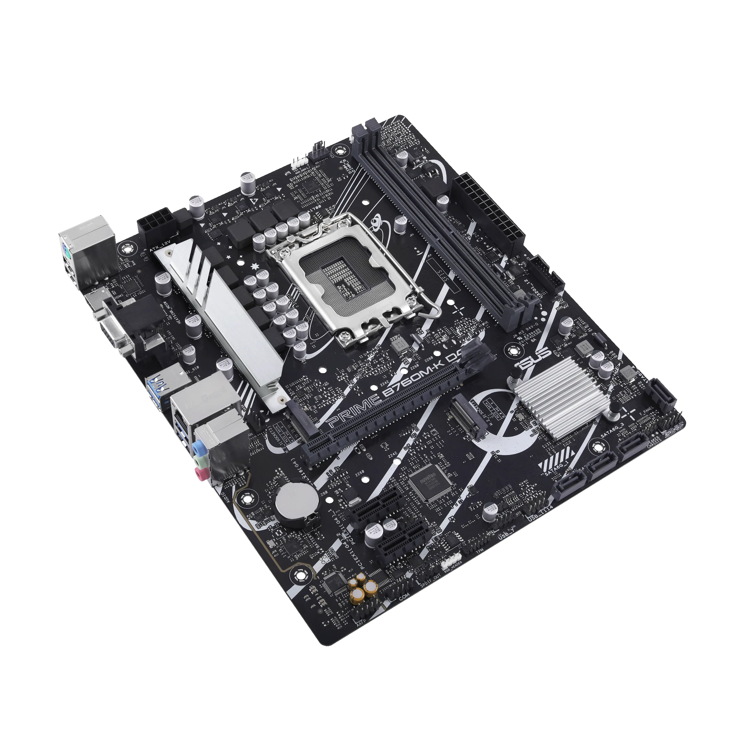 Дънна платка ASUS PRIME B760M-K D4, LGA 1700, mATX - Image 3