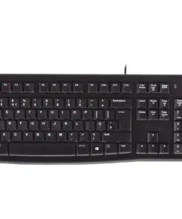 КЛАВИАТУРА LOGITECH K120U US USB - С БДС КИРИЛИЗАЦИЯ (WITH BDS CYRILLIC) - Black - PN