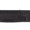 КЛАВИАТУРА LOGITECH K120U US USB - С БДС КИРИЛИЗАЦИЯ   (WITH BDS CYRILLIC) - Black - PN