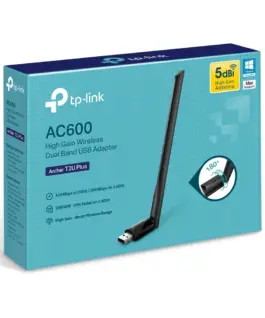 Безжичен USB адаптер TP-Link Archer T2U Plus AC600