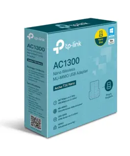 Безжичен нано USB адаптер TP-Link Archer T3U Nano AC1300
