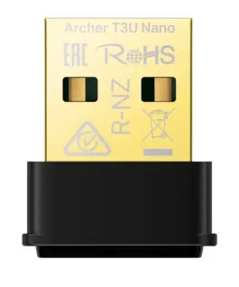 Безжичен нано USB адаптер TP-Link Archer T3U Nano AC1300 MU-MIMO