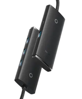 USB хъб Baseus WKQX030001 USB-A Lite Series 5в1