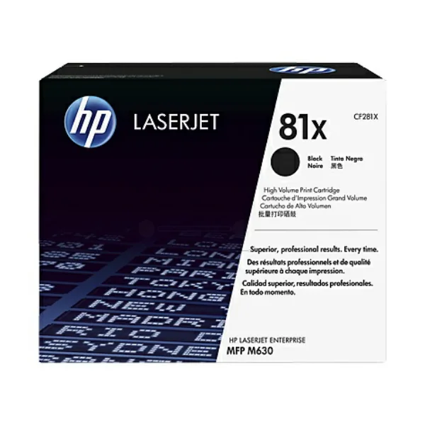 КАСЕТА ЗА HP LaserJet Enterprise MFP M630 - HIGH CAPACITY - Black - /81X/ - PN CF281X - Image 2