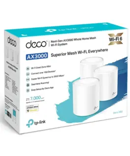 Безжична Wi-fi 6 Mesh система TP-Link Deco X60