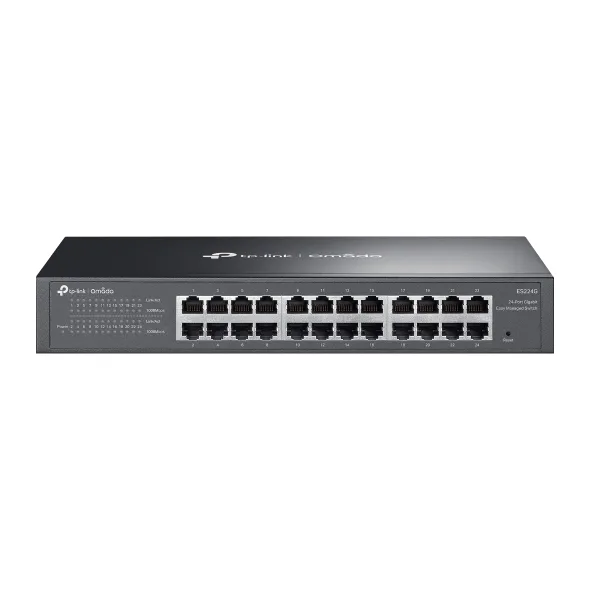 24-портов комутатор TP-Link Omada ES224G Gigabit Easy Managed Switch - Image 7