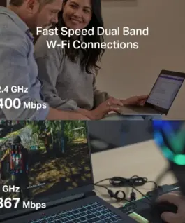 Безжичен USB 2-лентов адаптер Mercusys MA30N AC1300 Nano