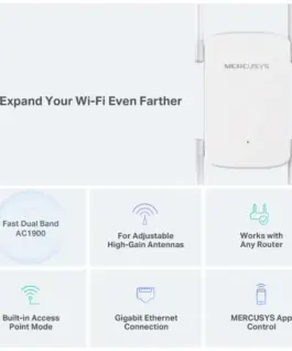 Удължител на обхват Mercusys ME50G AC1900