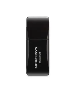 Безжичен мини USB адаптер Mercusys MW300UM N300
