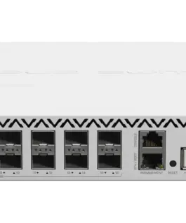 Комутатор MikroTik CRS518-16XS-2XQ-RM 2x 100 Gigabit QSFP28 порта и 16x 25 Gigabit SFP28