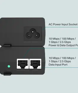 PoE+ инжектор TP-Link TL-POE260S 2.5G