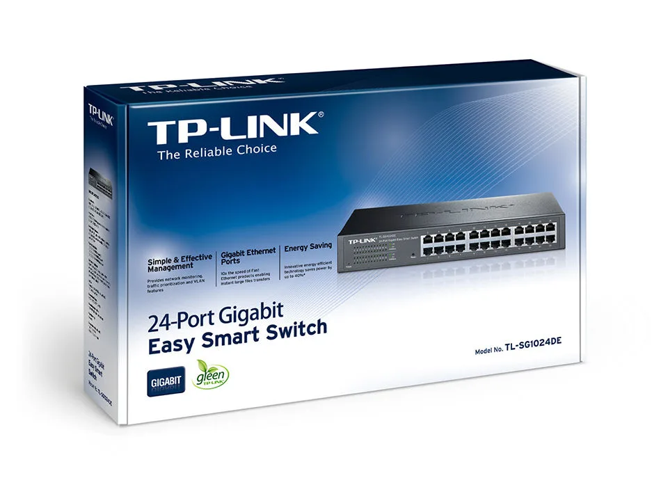 Комутатор Easy Smart TP-LINK TL-SG1024DE 24-Port Gigabit - Image 20