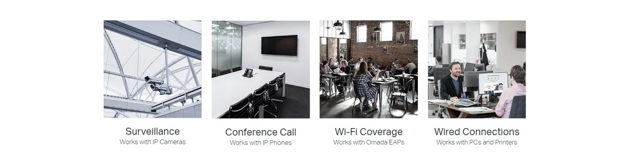 16-портов комутатор TP-Link TL-SG2016P JetStream Gigabit Smart с 8 PoE+ порта - Image 24