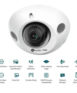 3MP IR мини куполна мрежова камера TP-Link VIGI C230I Mini