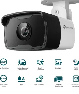 Alternative view of 3MP външна IR булет мрежова камера TP-Link VIGI C330I(2.8mm)