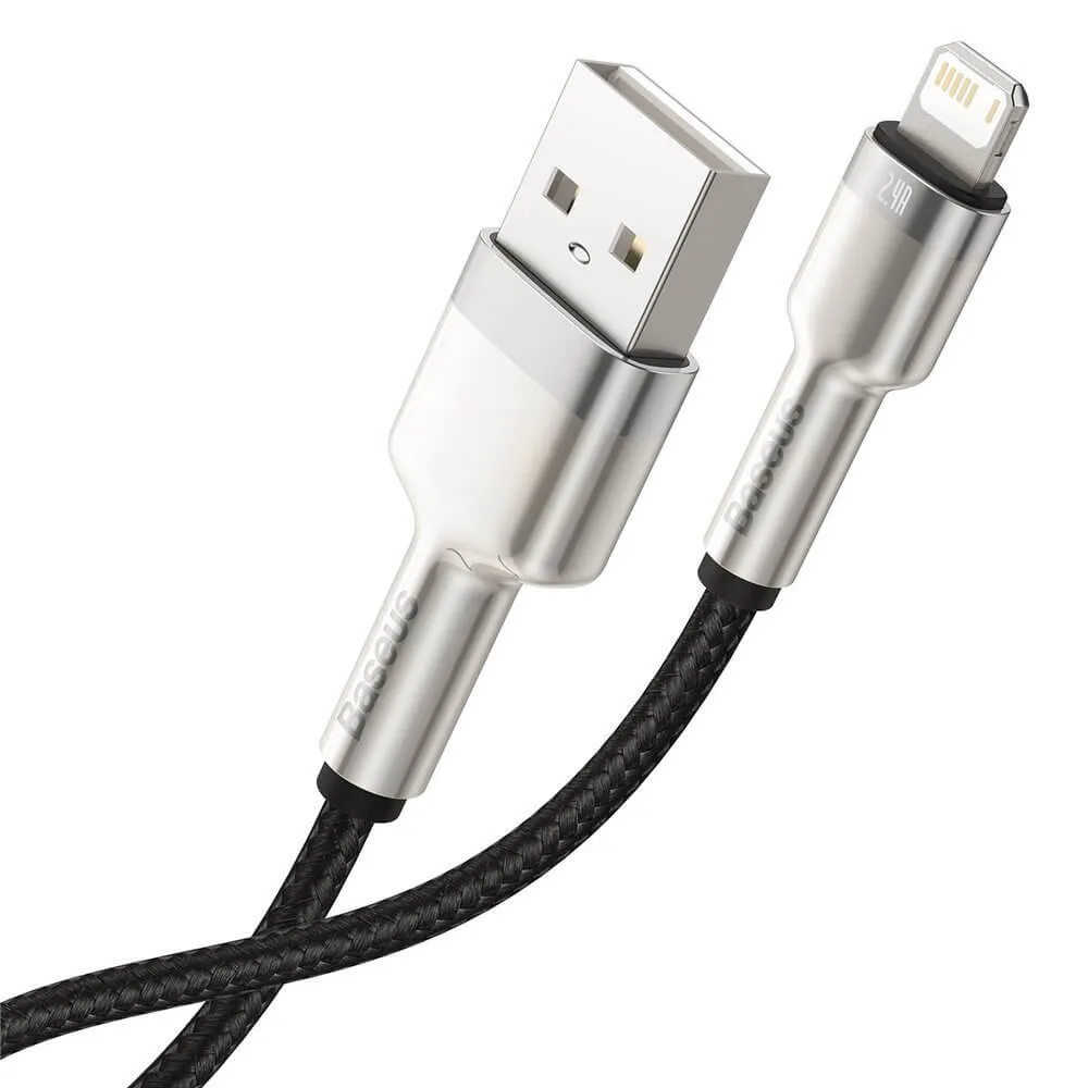 Кабел Baseus Cafule Metal Series USB-A към Lightning, 2м CALJK-B01 - Image 30