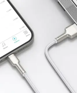 Кабел Baseus Cafule Metal Series USB-A към Lightning