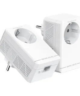 Стартов комплект Gigabit Passthrough Powerline адаптери Mercusys MP500P KIT AV1000