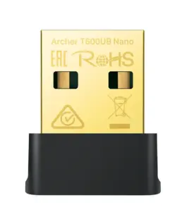 Безжичен USB nano адаптер TP-Link Archer T600UB Nano AC600