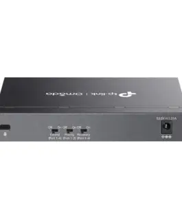 Alternative view of 6-портов 10/100Mbps неуправляем комутатор TP-Link Omada DS106P с 4-портов PoE+