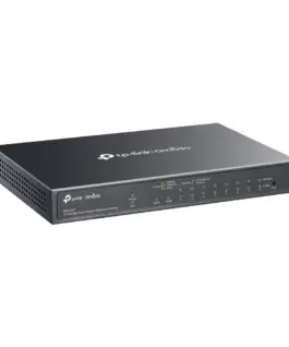 10-портов комутатор TP-Link Omada ES210GMP Gigabit Easy Managed Switch с 8 PoE+