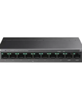 10-портов 10/100Mbps настолен комутатор TP-Link LS110P с 8 PoE+ порта