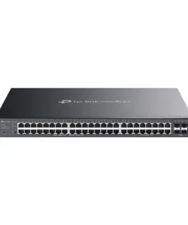 52-портов гигабитен управляем комутатор TP-Link Omada SG2452LP с 32-портов PoE+