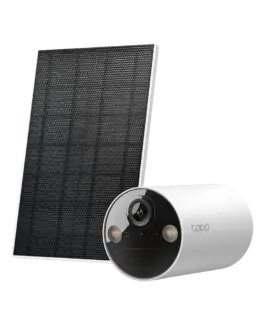 Комплект интелигентна безжична охранителна камера със слънчев панел TP-Link Tapo C410