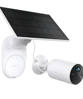 Комплект интелигентна безжична охранителна камера със слънчев панел TP-Link Tapo C410