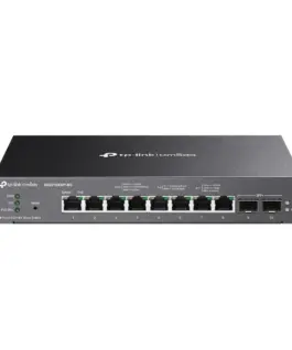 Alternative view of 8-портов 2.5GBASE-T и 2-портов 10GE SFP+ интелигентен комутатор TP-Link Omada SG2210XMP-M2 с 8-портов PoE+